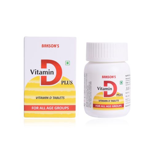 BAKSON VITAMIN D PLUS TABLETS