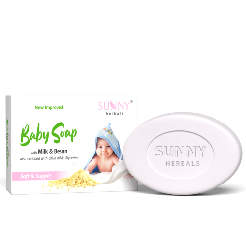 BABY SOAP WITH MILK & BESAN - 75G