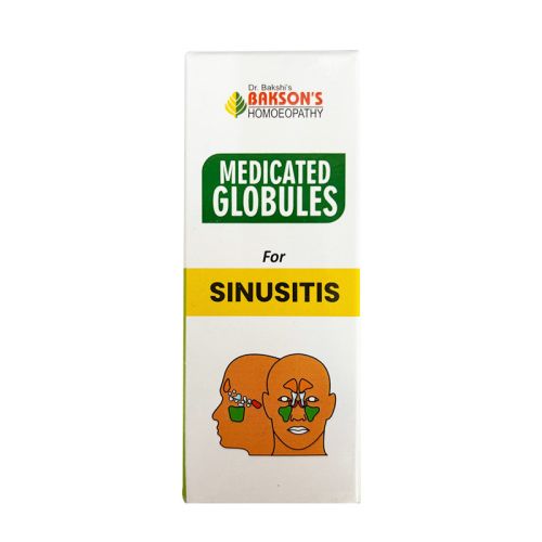 MEDICATED GLOBULES FOR SINUSITIS- 25G