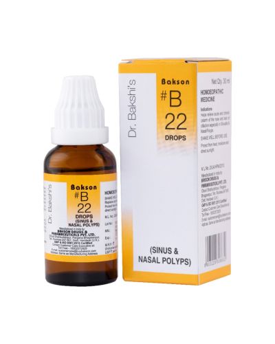 BAKSON B 22 DROPS