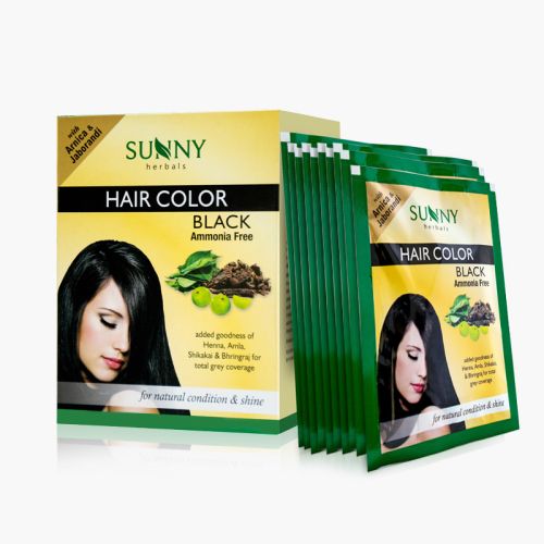 HAIR COLOR BLACK-12 x 20 GM