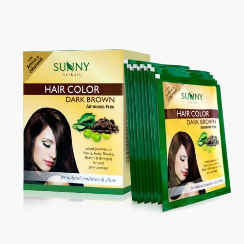 HAIR COLOR DARK BROWN-12 x 20 GM