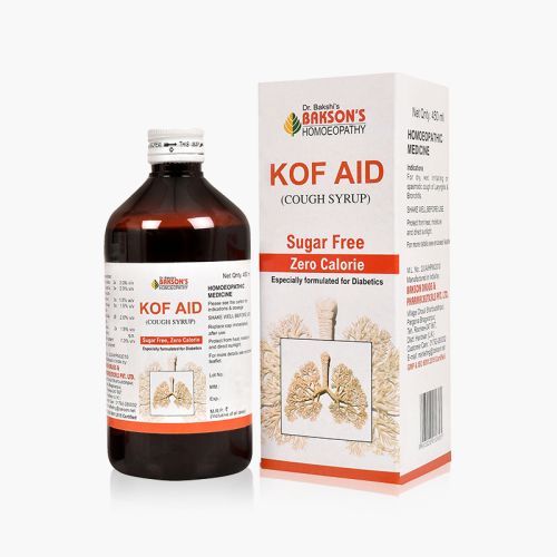 KOF AID SYRUP (SUGAR FREE)-450ML 