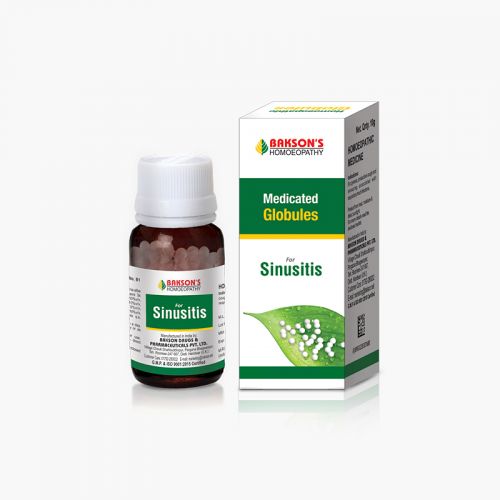 Bakson's Medicated Globules for Sinusitis