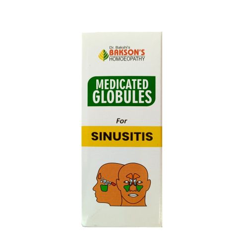 MEDICATED GLOBULES FOR SINUSITIS- 25G