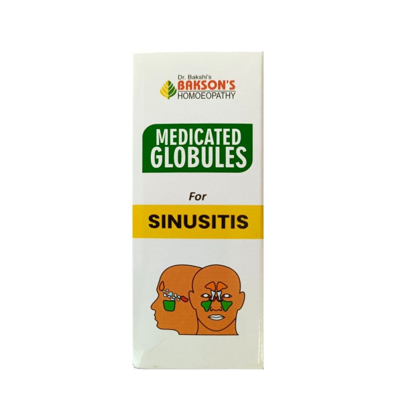MEDICATED GLOBULES FOR SINUSITIS- 25G