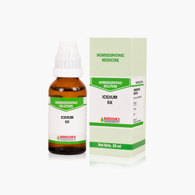 Iodine homeopathy on sale